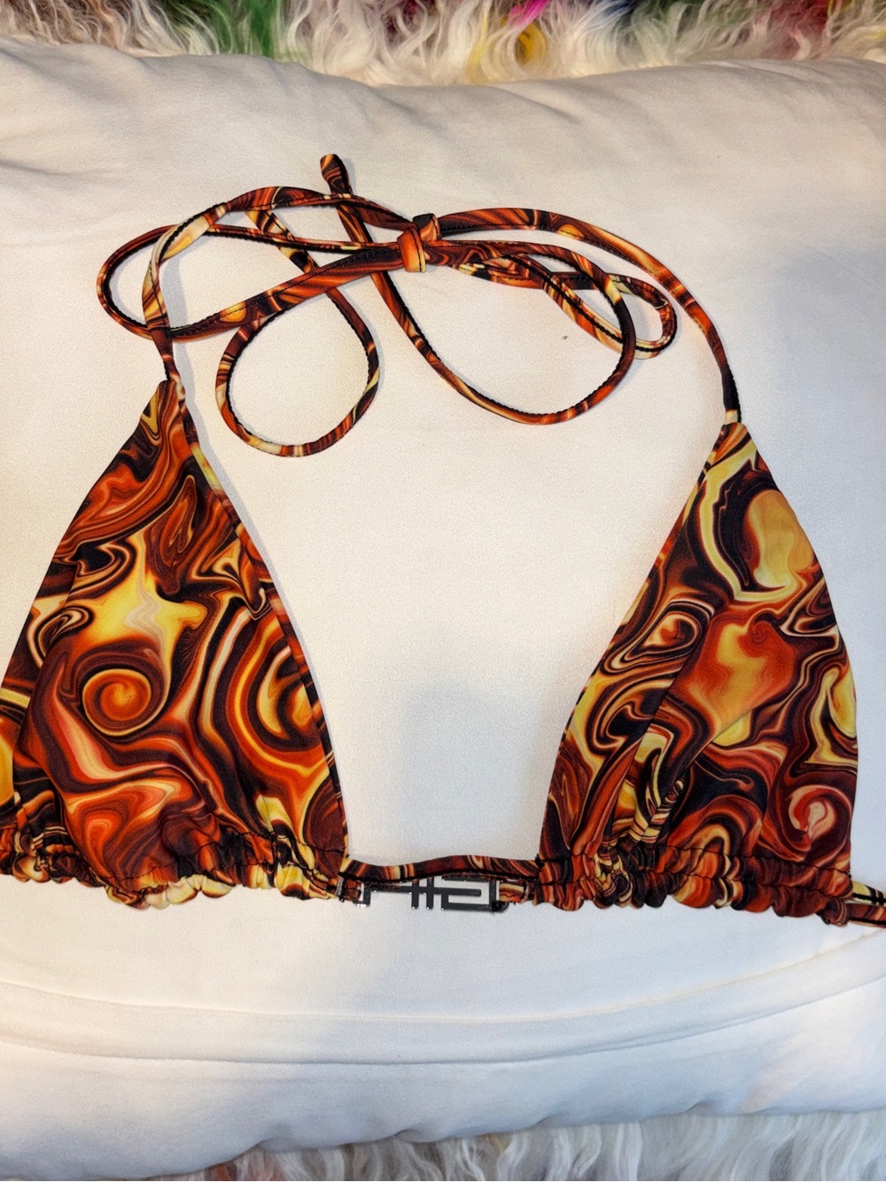 I.AM.GIA Stella Flame Bikini Top
